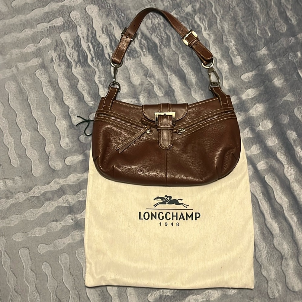 Longchamp small, leather handbag